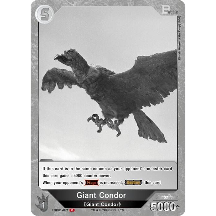 Image for Giant Condor (EBP01-071) (EBP01-071) - Godzilla Card Game