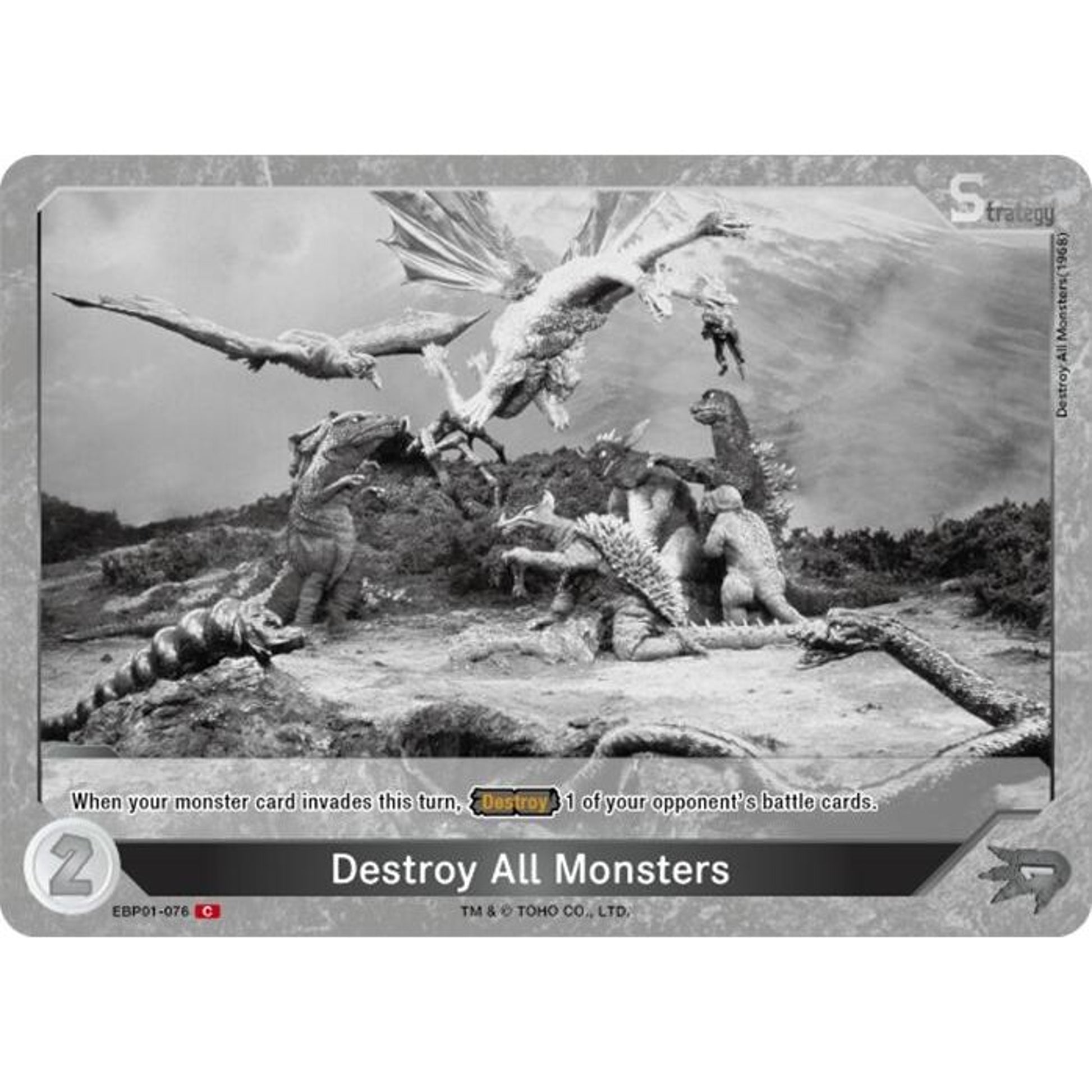 Image for Destroy All Monsters (EBP01-076) (EBP01-076) - Godzilla Card Game