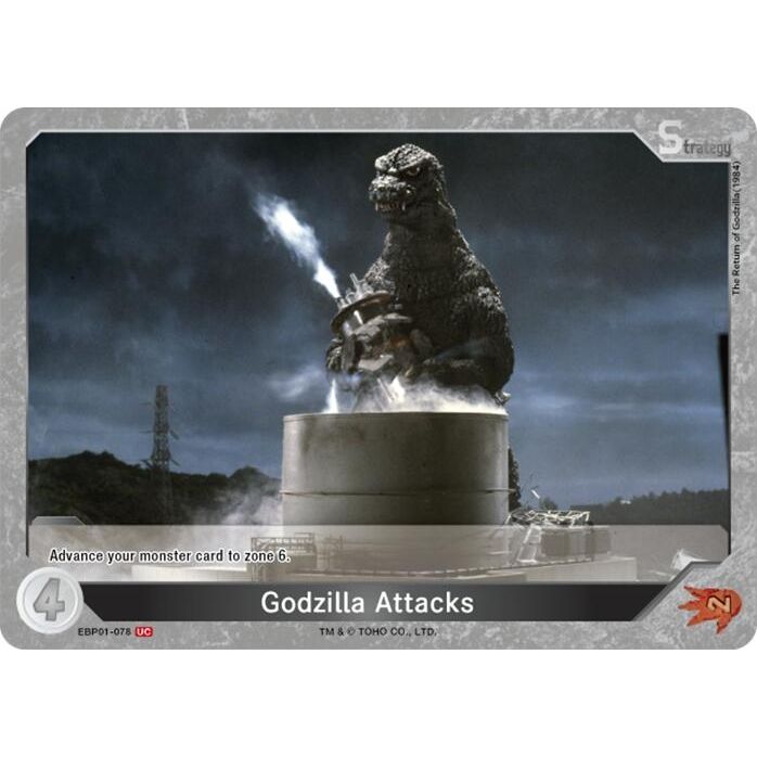Image for Godzilla Attacks (EBP01-078) (EBP01-078) - Godzilla Card Game