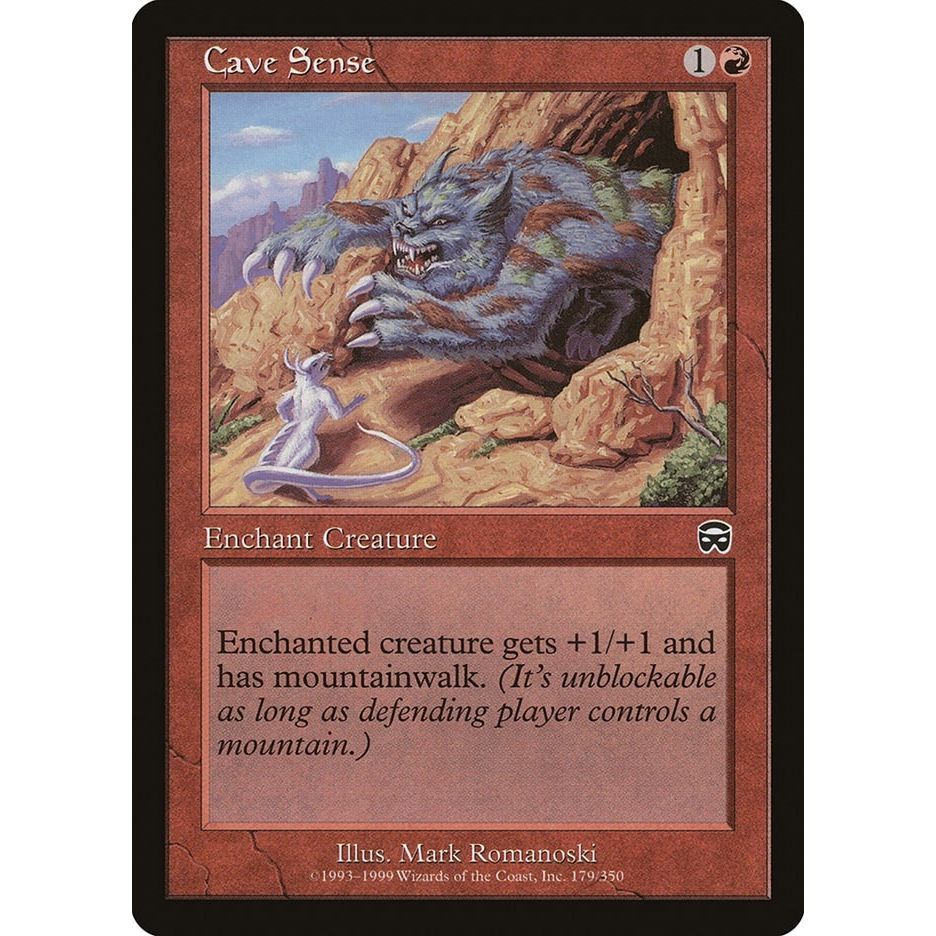 Image for Cave Sense (179) (MMQ) - Magic: The Gathering