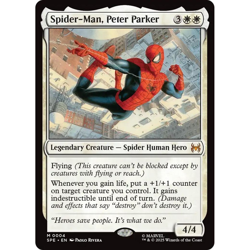 Image for Spider-Man, Peter Parker (4) (SPE) - Magic: The Gathering