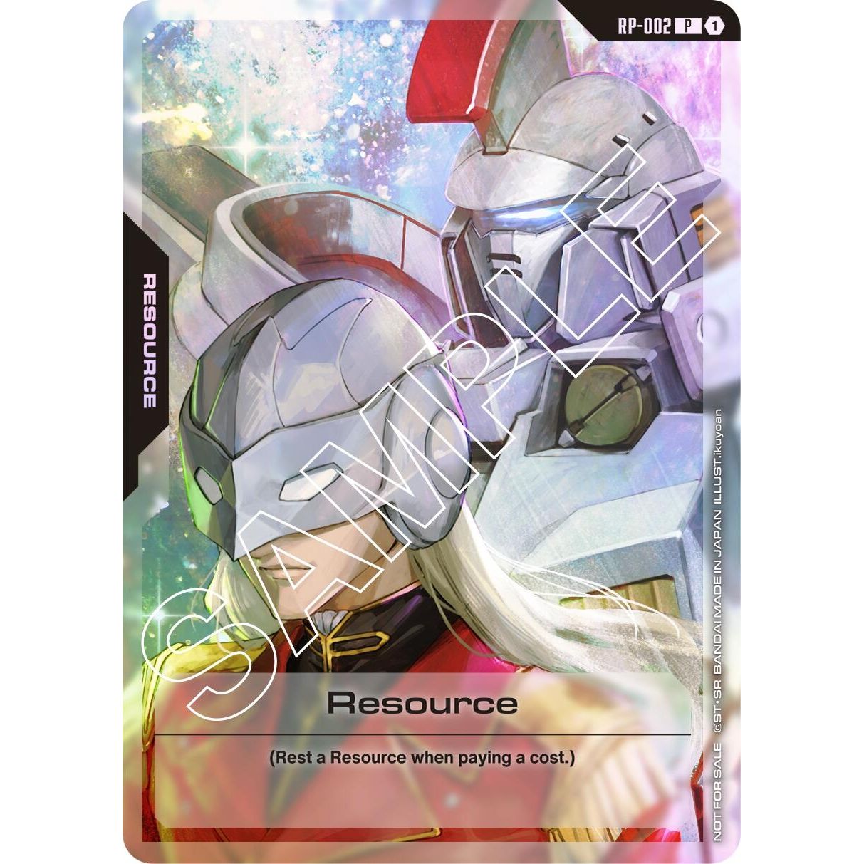 Image for Resource (RP-002) (Mobile Suit Gundam Wing) (RP-002) (RP) - Gundam Card Game
