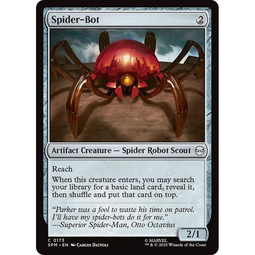 Image for Spider-Bot (173) (SPM) - Magic: The Gathering