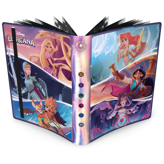 Image for Disney Lorcana 9-Pocket Portfolio - Fabled Princesses - Storage Albums