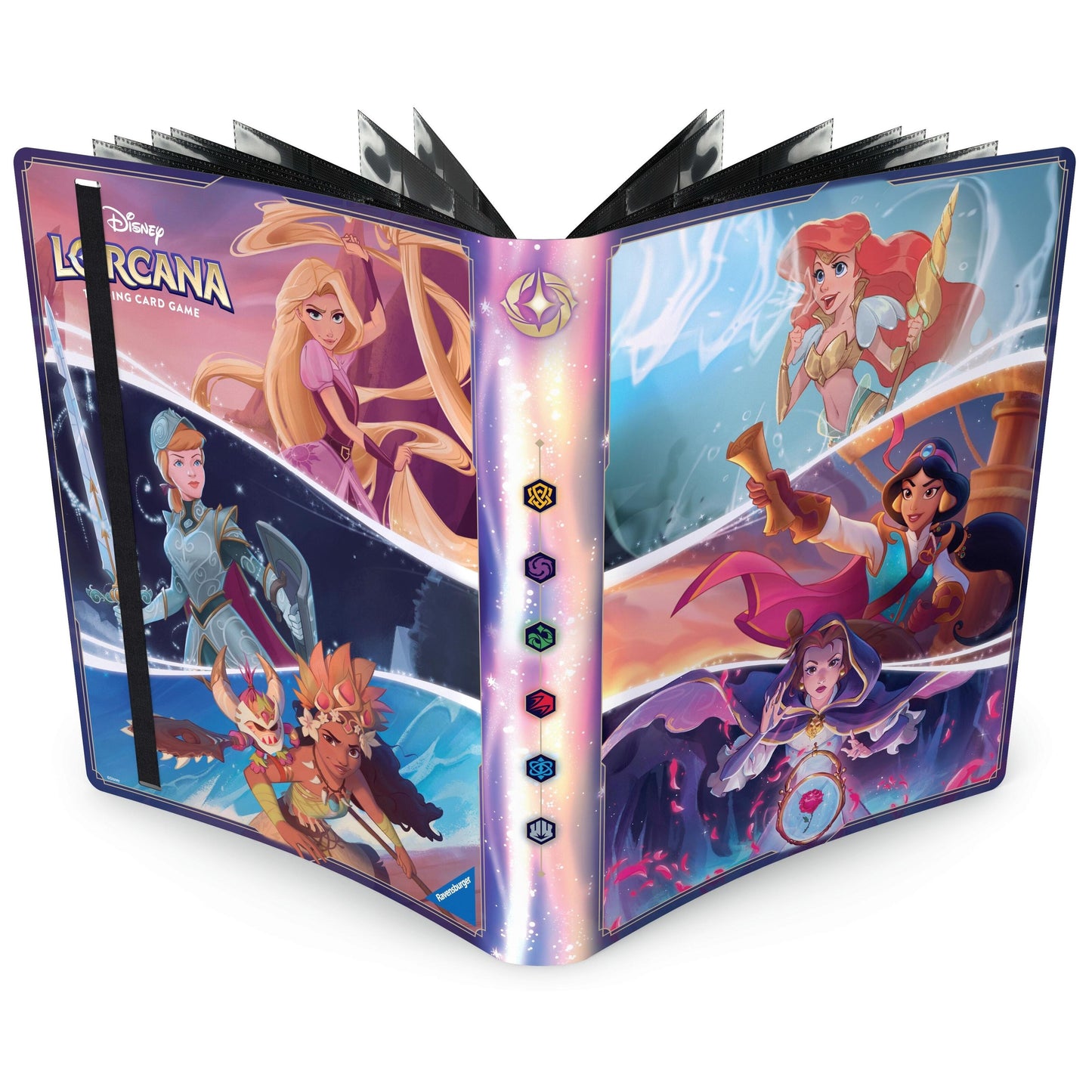Image for Disney Lorcana 9-Pocket Portfolio - Fabled Princesses - Storage Albums