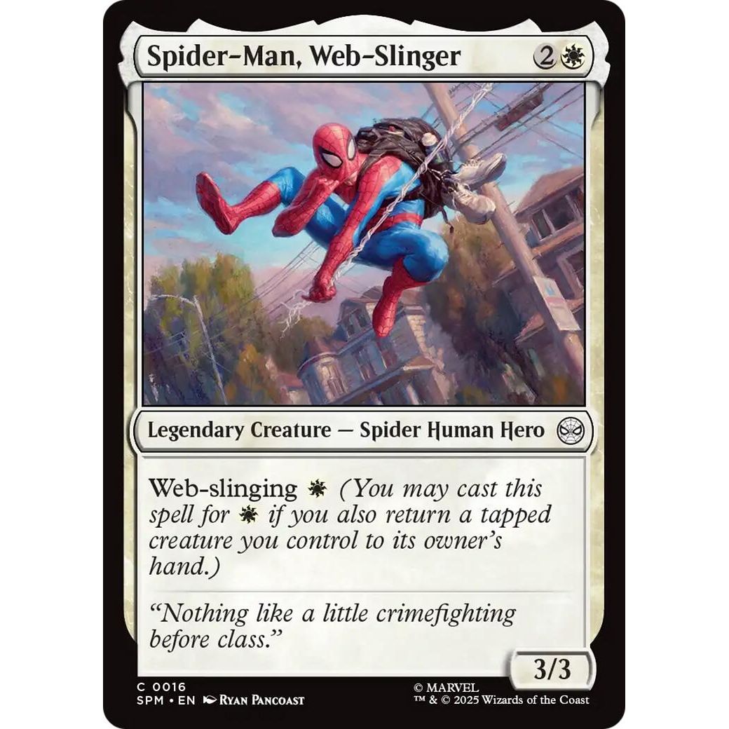 Image for Spider-Man, Web-Slinger (16) (SPM) - Magic: The Gathering