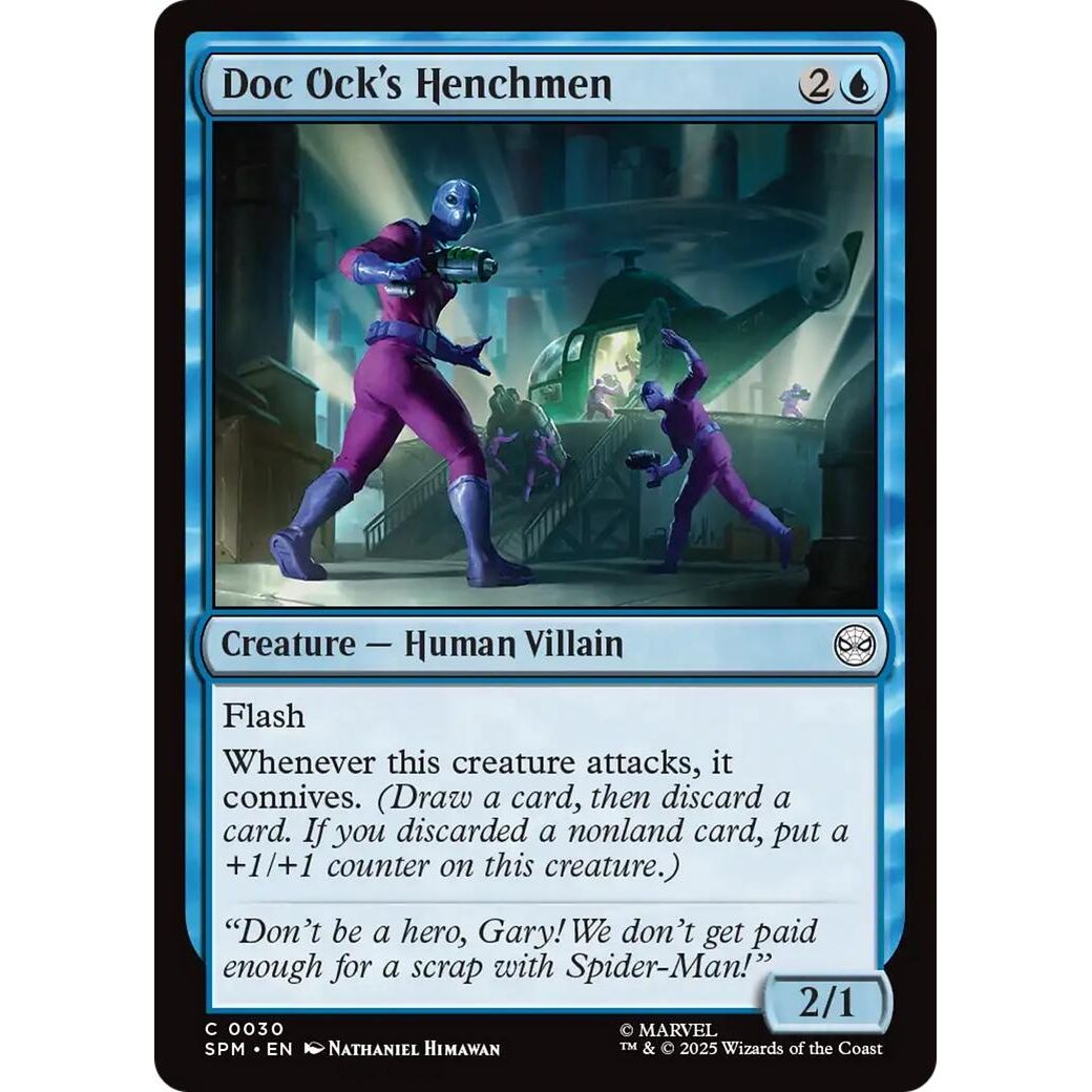 Image for Doc Ock's Henchmen (30) (SPM) - Magic: The Gathering