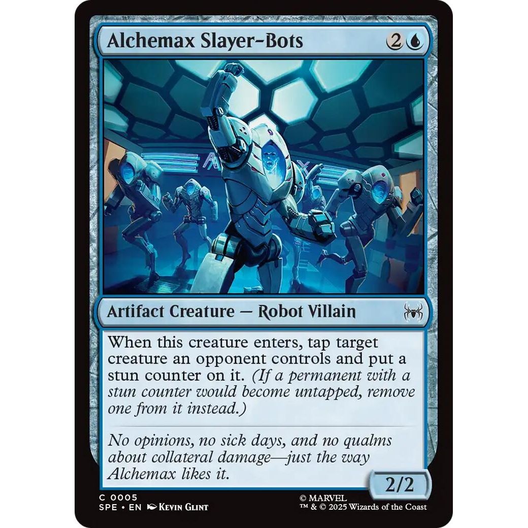 Image for Alchemax Slayer-Bots (5) (SPE) - Magic: The Gathering