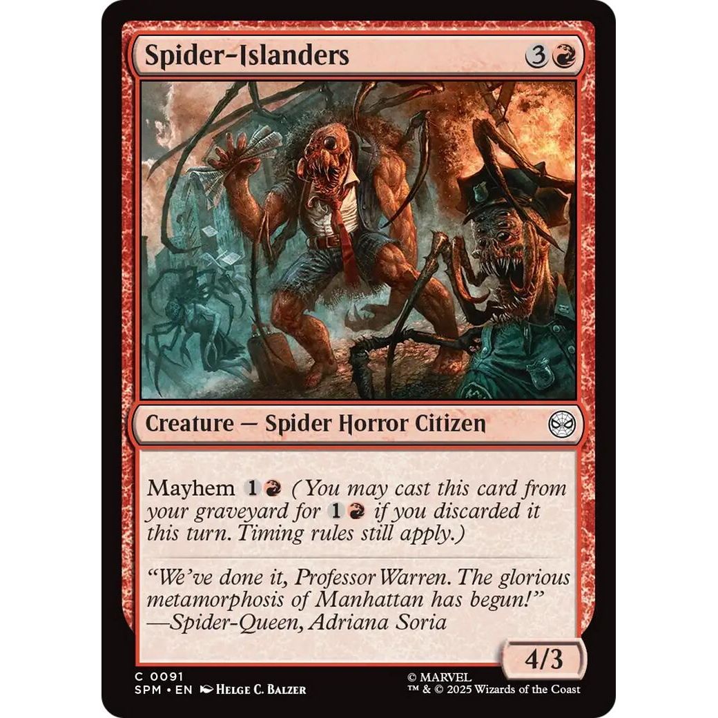 Image for Spider-Islanders (91) (SPM) - Magic: The Gathering