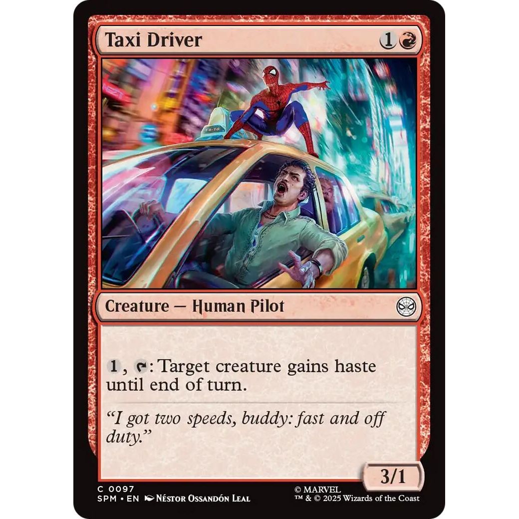 Image for Taxi Driver (97) (SPM) - Magic: The Gathering