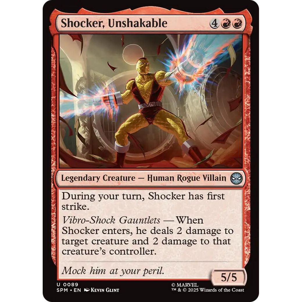 Image for Shocker, Unshakable (89) (SPM) - Magic: The Gathering