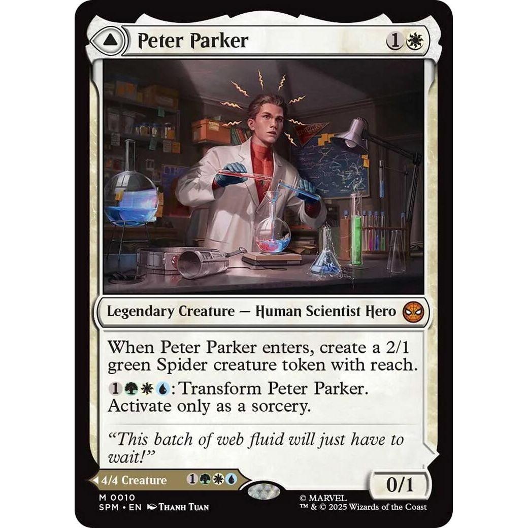 Image for Peter Parker (10) (SPM) - Magic: The Gathering