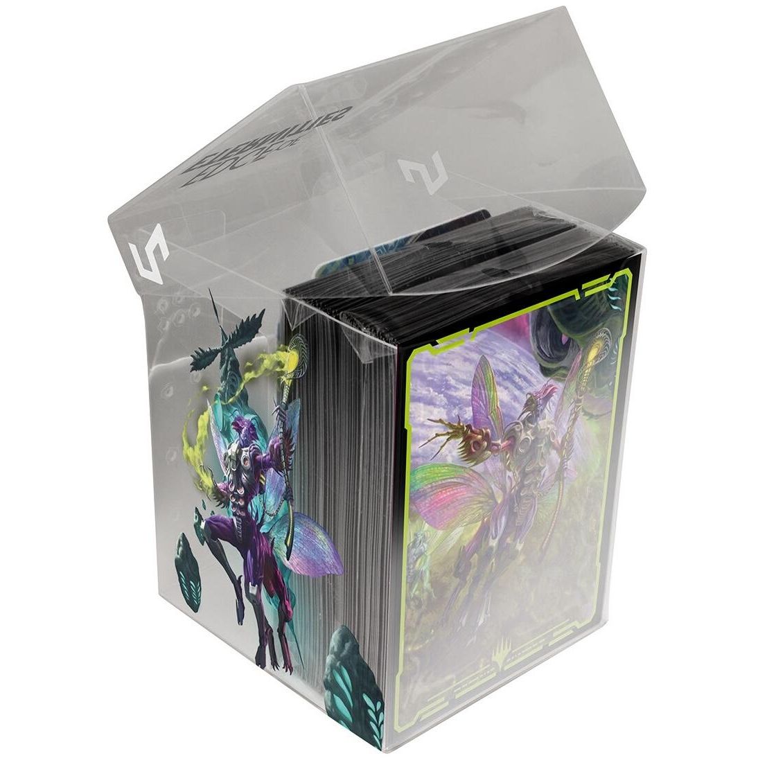 Image for Edge of Eternities - Standard Deck Protector Sleeves in Clear Box for Magic: The Gathering - Commander B (100-pack) - Card Sleeves