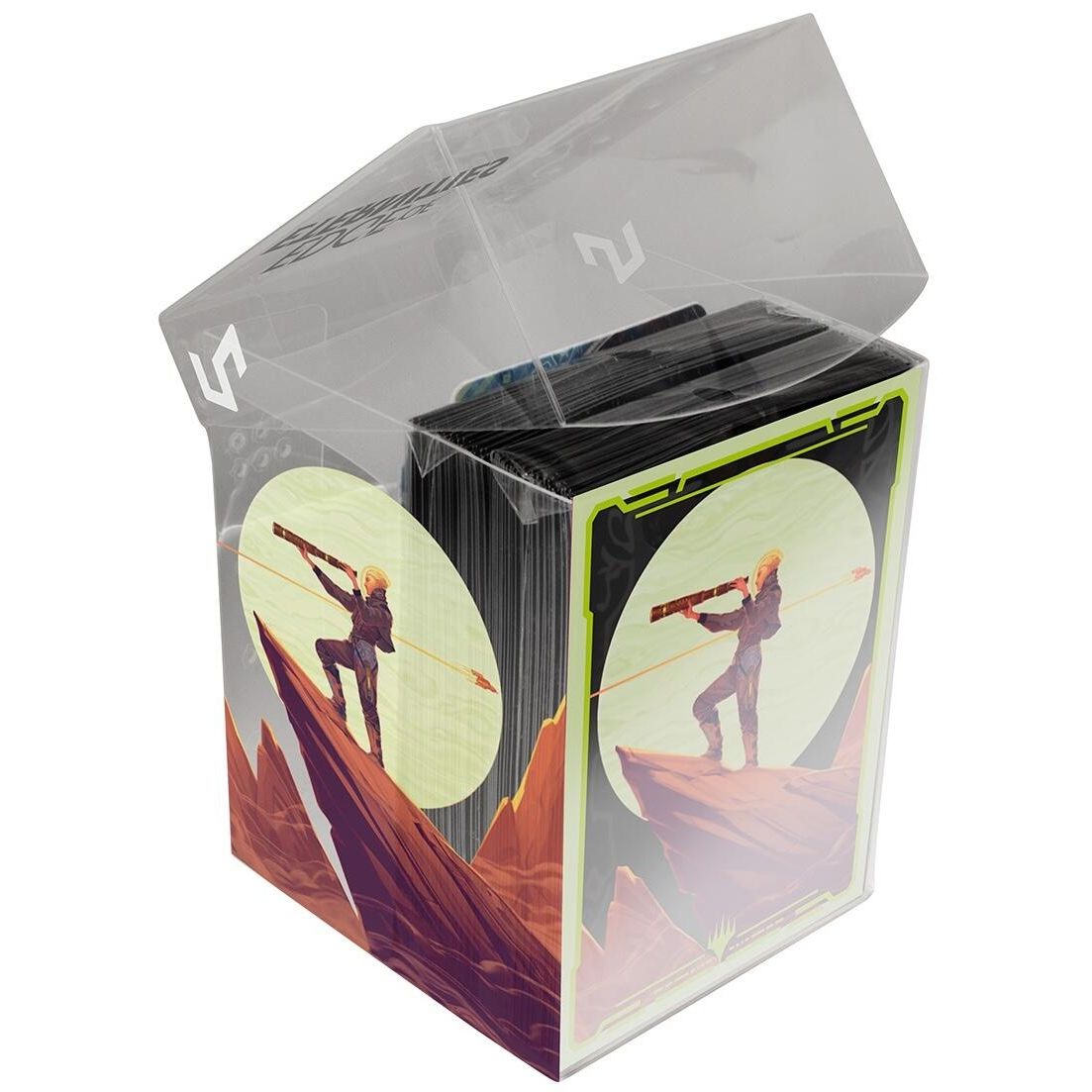 Image for Edge of Eternities - Standard Deck Protector Sleeves in Clear Box for Magic: The Gathering - Key Character Mythic (100-pack) - Card Sleeves