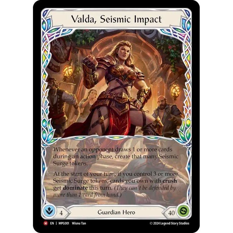 Image for Valda, Seismic Impact (MPG001) - Flesh and Blood TCG