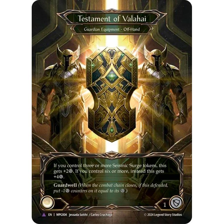 Image for Testament of Valahai (Marvel) (MPG004) - Flesh and Blood TCG