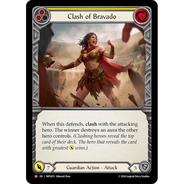 Image for Clash of Bravado (MPG015) - Flesh and Blood TCG
