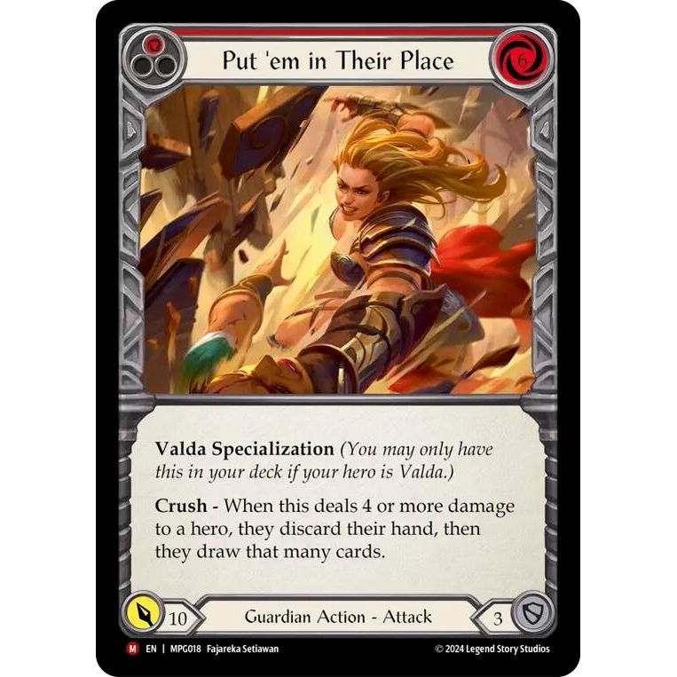 Image for Put 'Em In Their Place (MPG018) - Flesh and Blood TCG