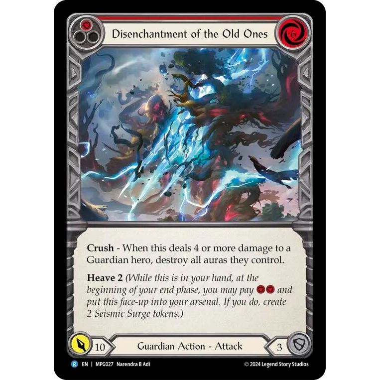 Image for Disenchantment of the Old Ones (MPG027) - Flesh and Blood TCG