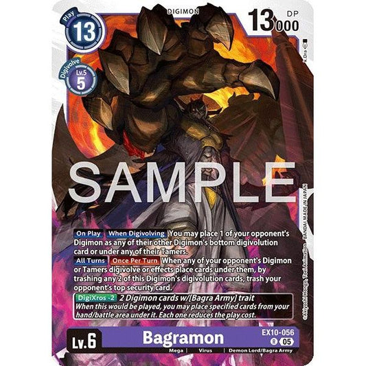 Image for Bagramon (EX10-056 R) (EX10) - Digimon Card Game