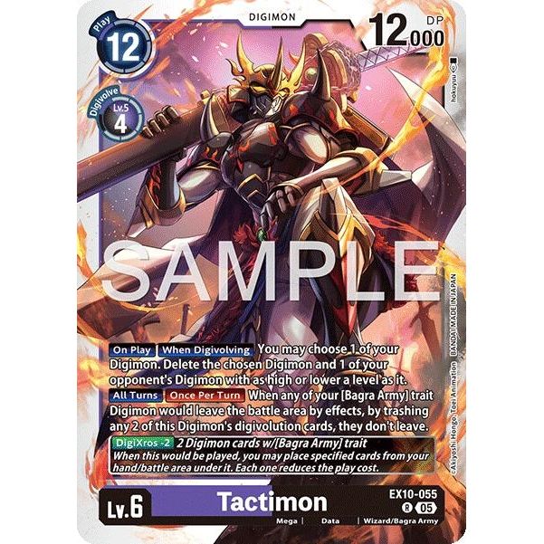 Image for Tactimon (EX10-055 R) (EX10) - Digimon Card Game