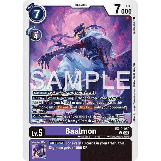 Image for Baalmon (EX10-050 C) (EX10) - Digimon Card Game