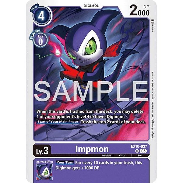 Image for Impmon (EX10-037 U) (EX10) - Digimon Card Game