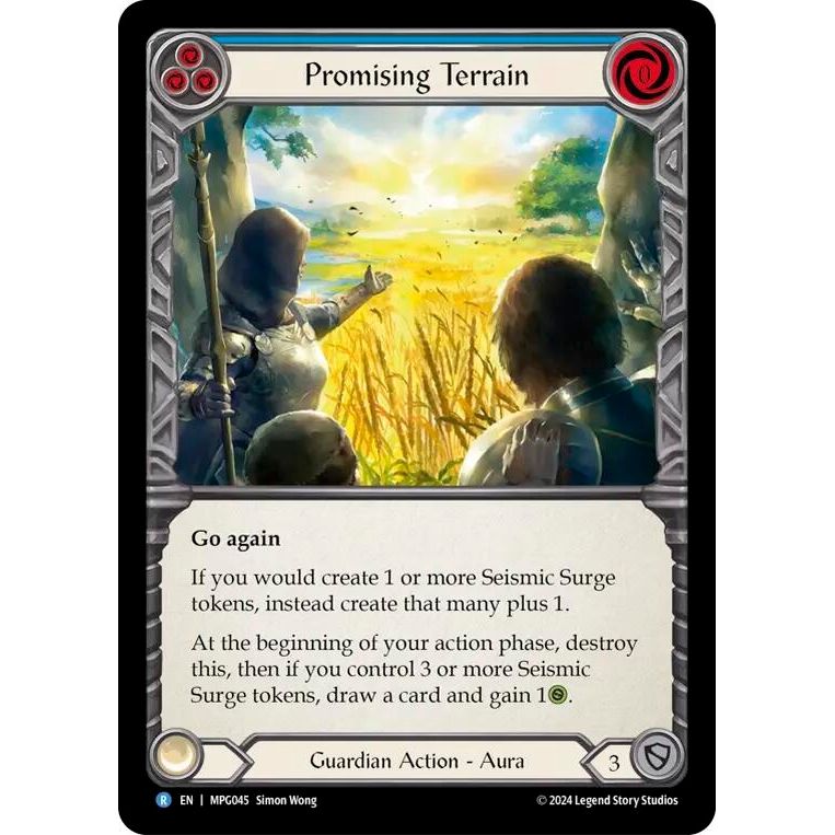 Image for Promising Terrain (MPG045) - Flesh and Blood TCG