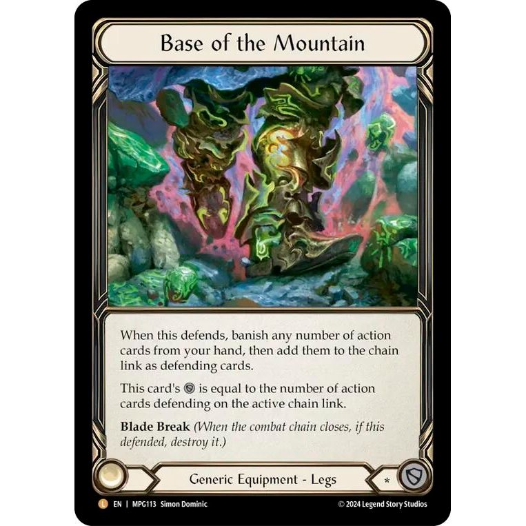 Image for Base of the Mountain (MPG113) - Flesh and Blood TCG