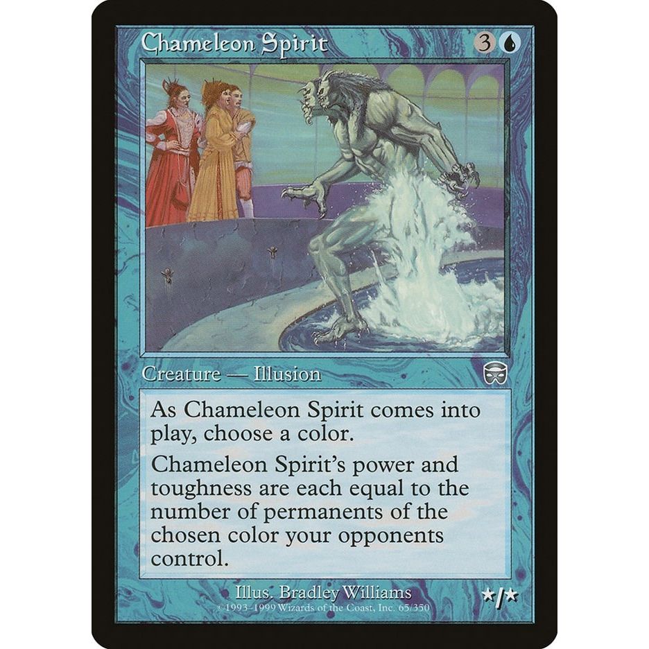 Image for Chameleon Spirit (65) (MMQ) - Magic: The Gathering