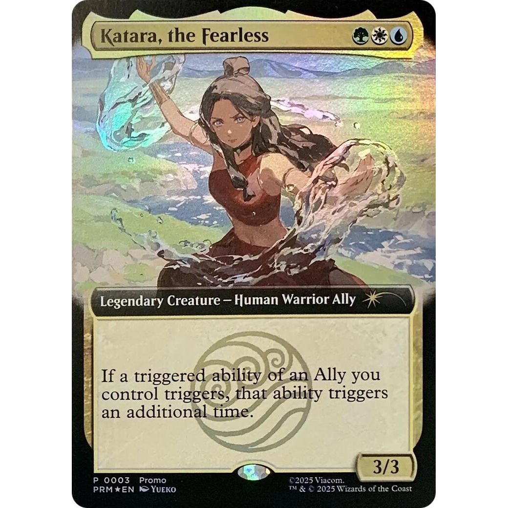 Image for Katara, the Fearless (Extended Art) (3) (MEDIA) - Magic: The Gathering
