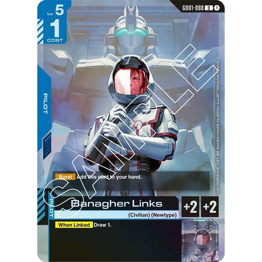Image for Banagher Links (Launch Event) (GD01-088) (GCG-PR) - Gundam Card Game