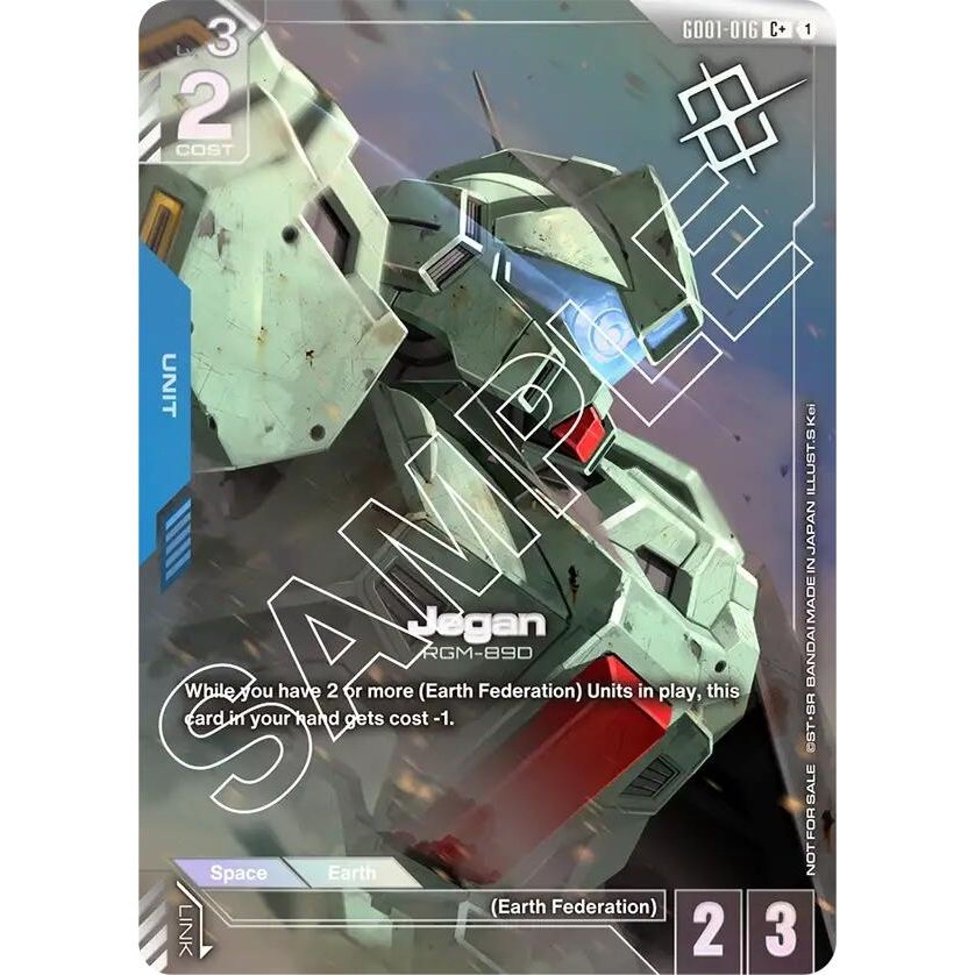Image for Jegan (Store Tournament Winner Pack 01) (GD01-016) (GCG-PR) - Gundam Card Game