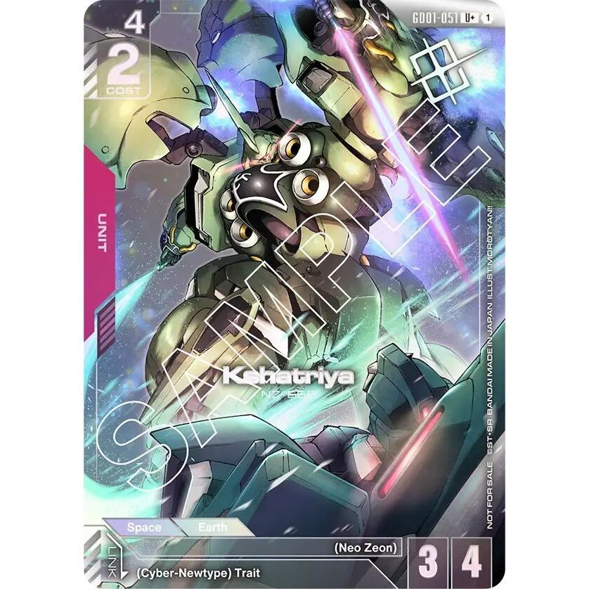 Image for Kshatriya (GD01-051) (Store Tournament Winner Pack 01) (GD01-051) (GCG-PR) - Gundam Card Game