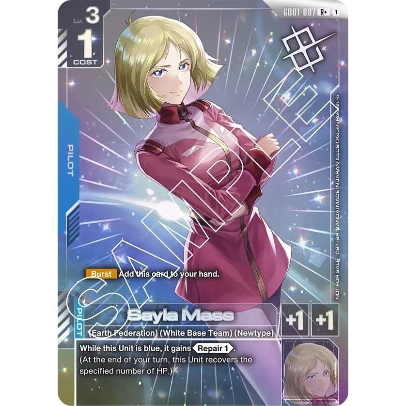 Image for Sayla Mass (Store Tournament Winner Pack 01) (GD01-087) (GCG-PR) - Gundam Card Game