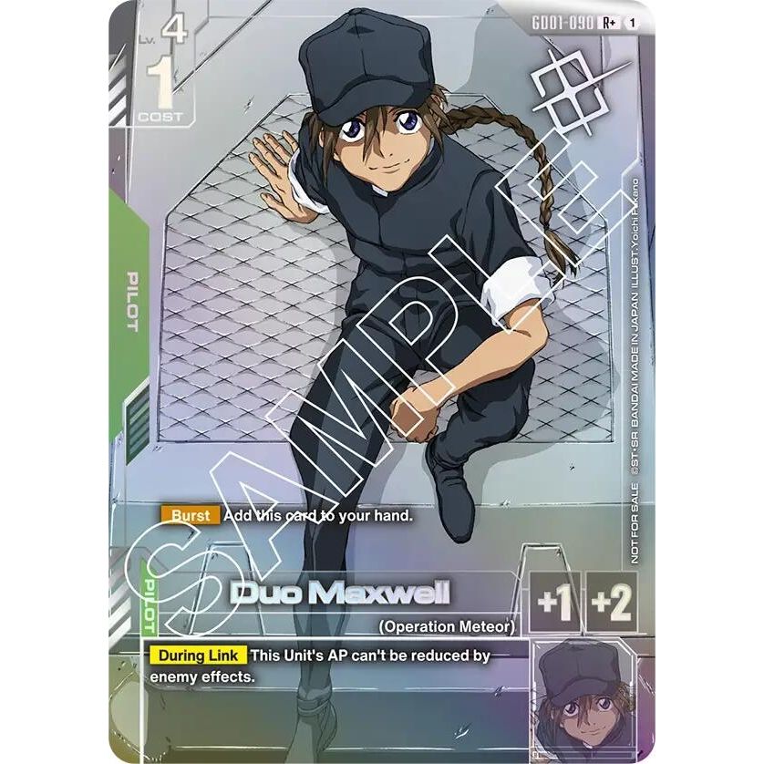 Image for Duo Maxwell (Store Tournament Winner Pack 01) (GD01-090) (GCG-PR) - Gundam Card Game