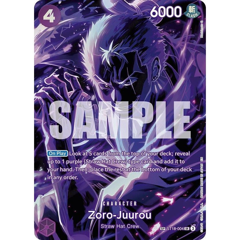 Image for Zoro-Juurou (SP) (ST18-004) (OP12) - One Piece Card Game