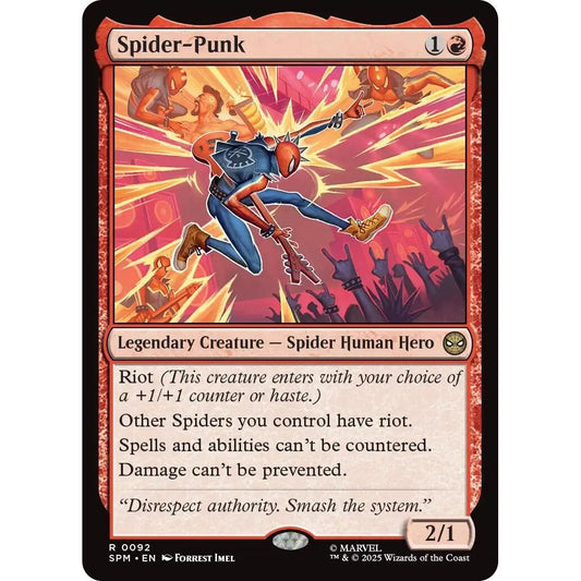 Image for Spider-Punk (92) (SPM) - Magic: The Gathering
