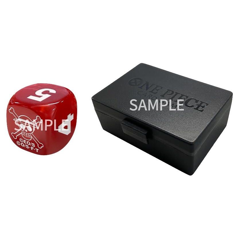 Image for One Piece Card Game: Official Dice and Dice Case Set - Life Counters