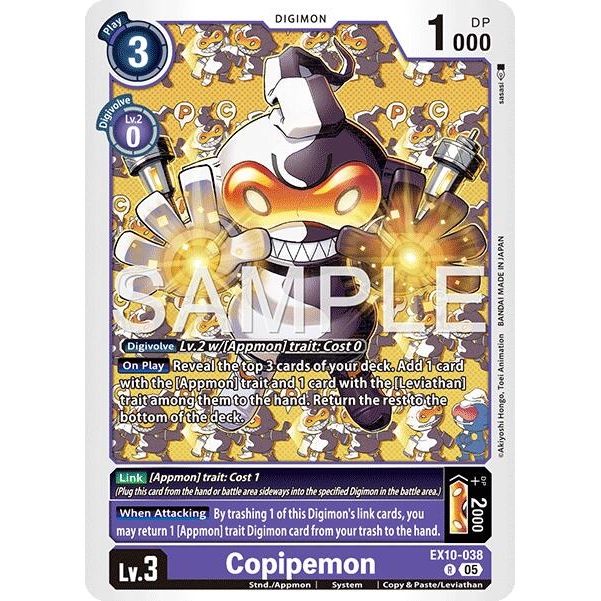 Image for Copipemon (EX10-038 R) (EX10) - Digimon Card Game