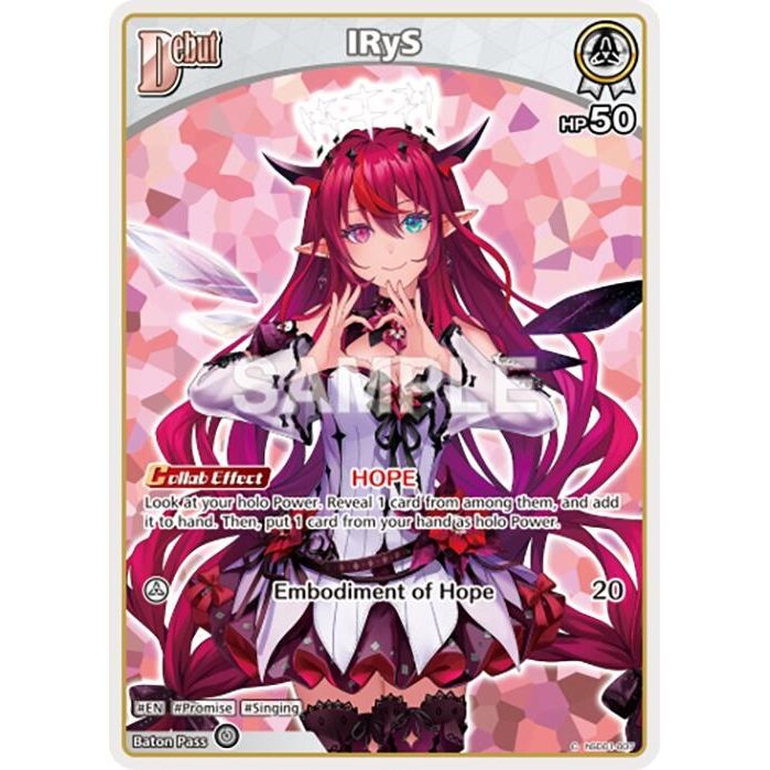 Image for IRyS (C) (hSD01-007) (SD01E) - hololive OFFICIAL CARD GAME