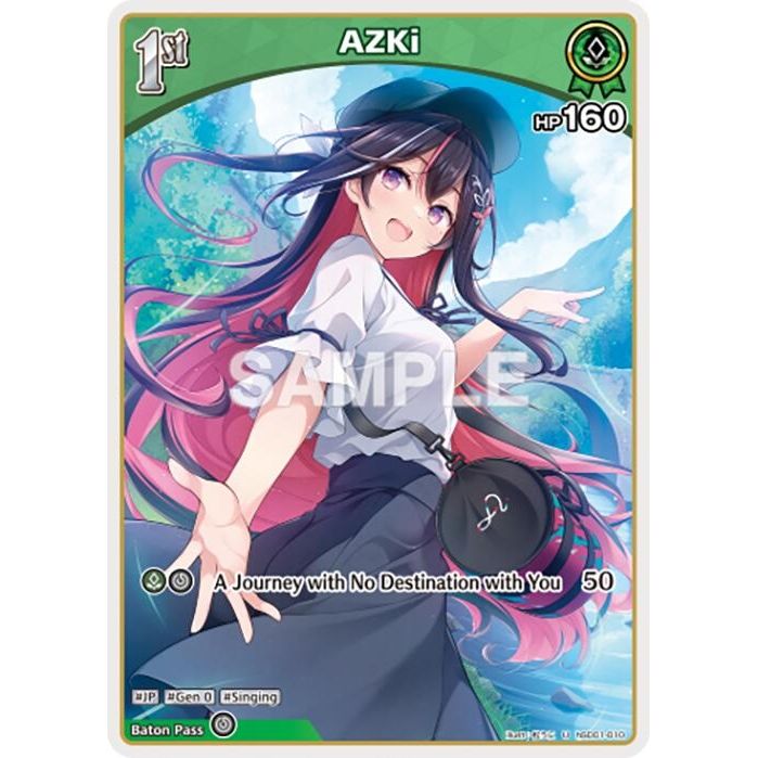 Image for AZKi (U) (hSD01-010) (SD01E) - hololive OFFICIAL CARD GAME