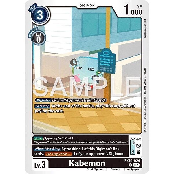 Image for Kabemon (EX10-024 U) (EX10) - Digimon Card Game