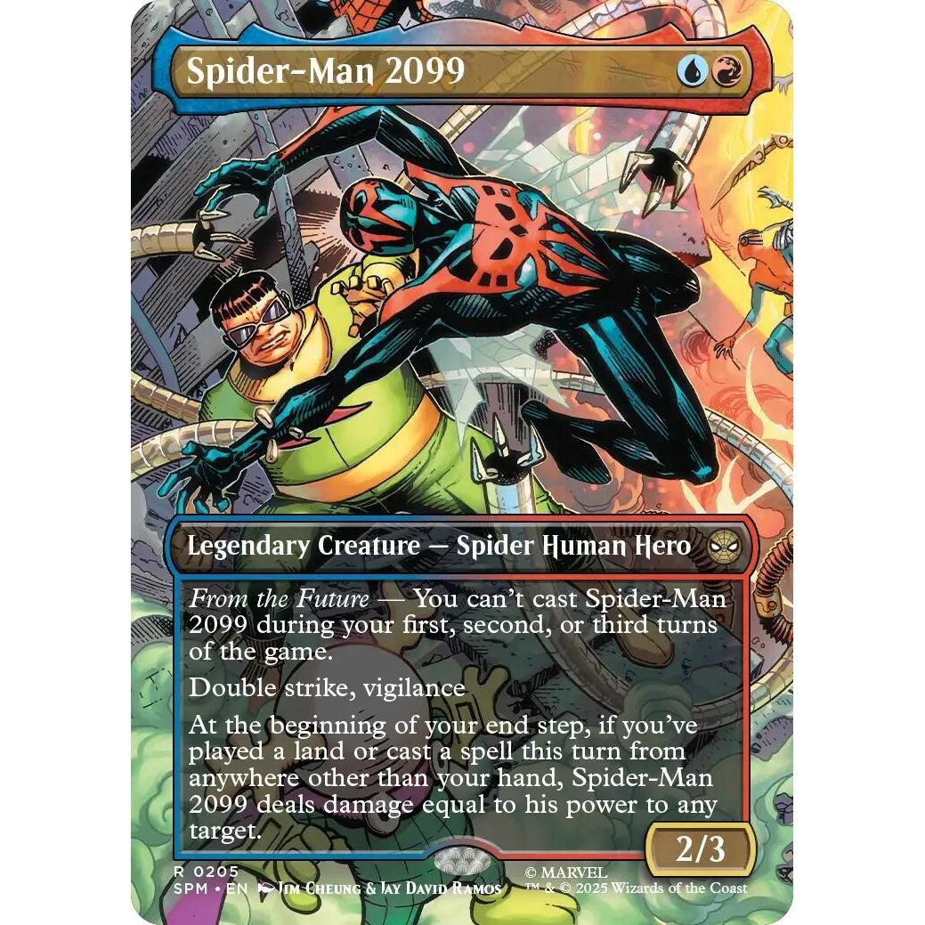 Image for Spider-Man 2099 (0205) (Borderless) (205) (SPM) - Magic: The Gathering