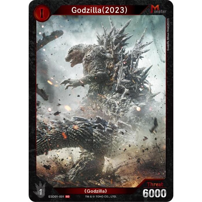 Image for Godzilla (2023) (ESD01-001) (ESD01-001) - Godzilla Card Game