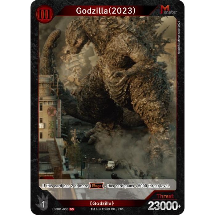 Image for Godzilla (2023) (ESD01-003) (ESD01-003) - Godzilla Card Game