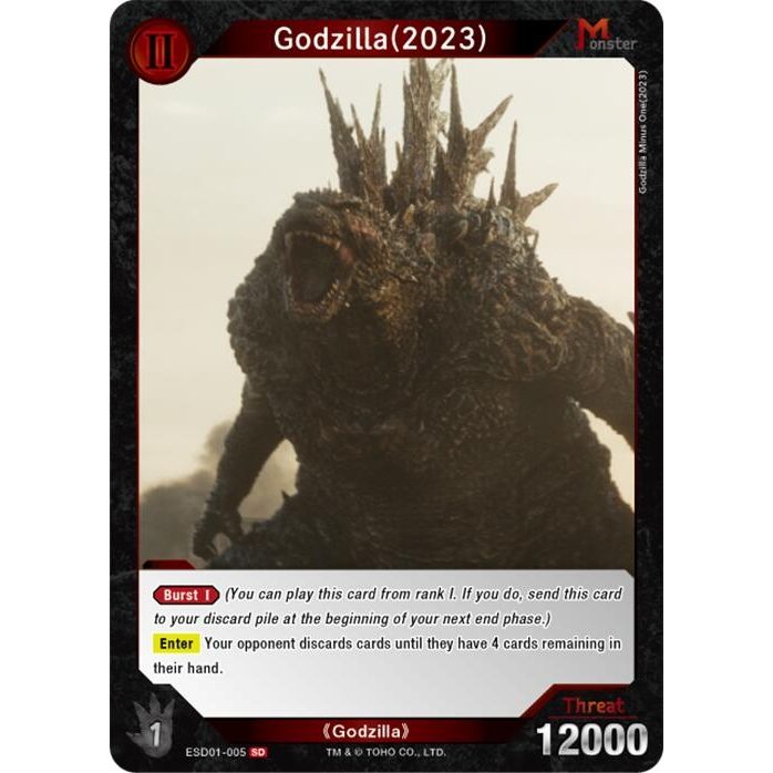 Image for Godzilla (2023) (ESD01-005) (ESD01-005) - Godzilla Card Game