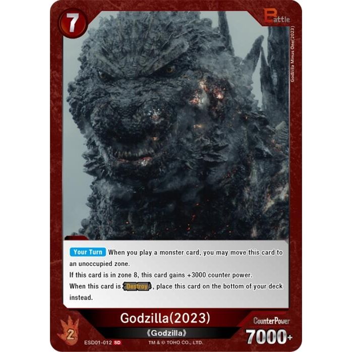 Image for Godzilla (2023) (ESD01-012) (ESD01-012) - Godzilla Card Game
