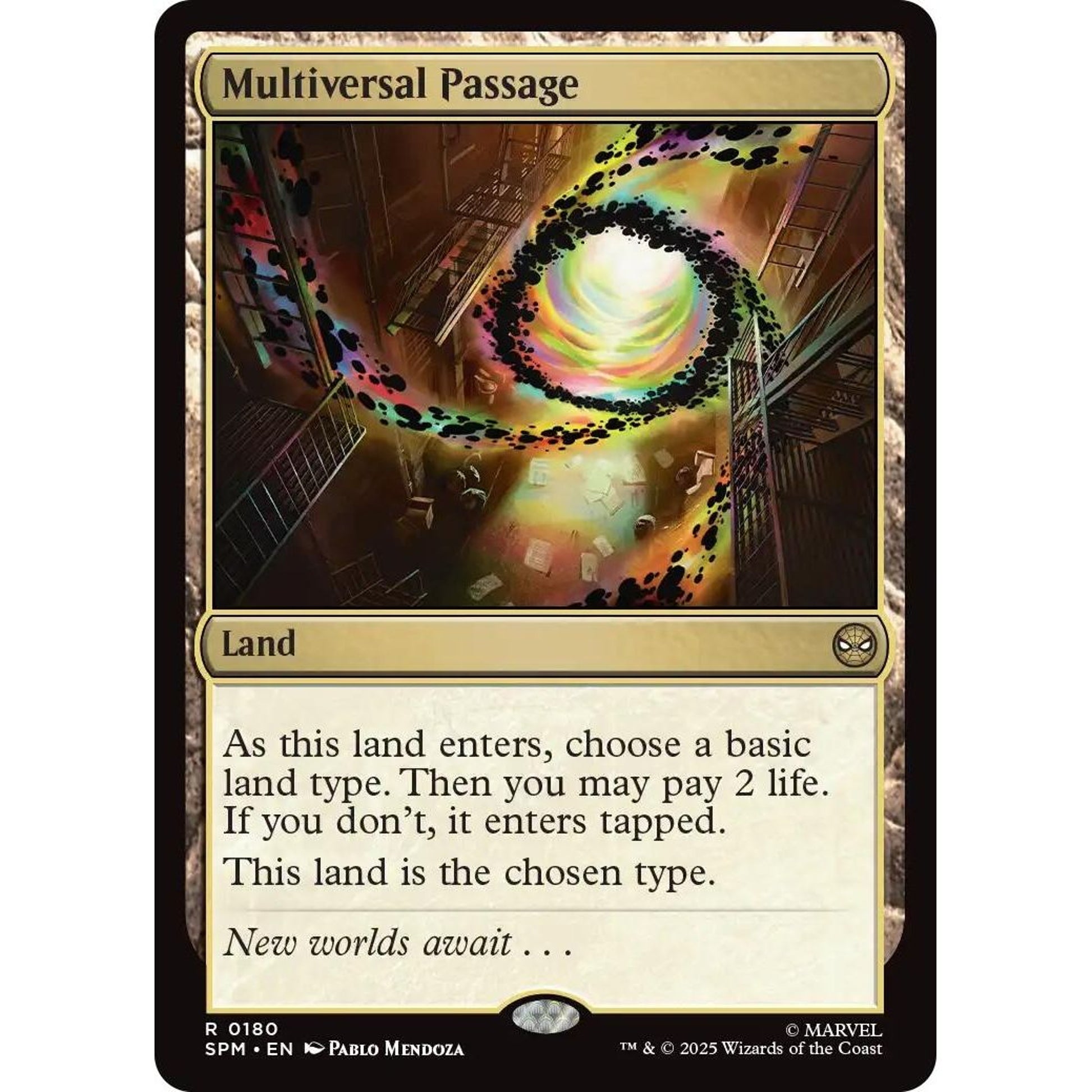 Image for Multiversal Passage (180) (SPM) - Magic: The Gathering