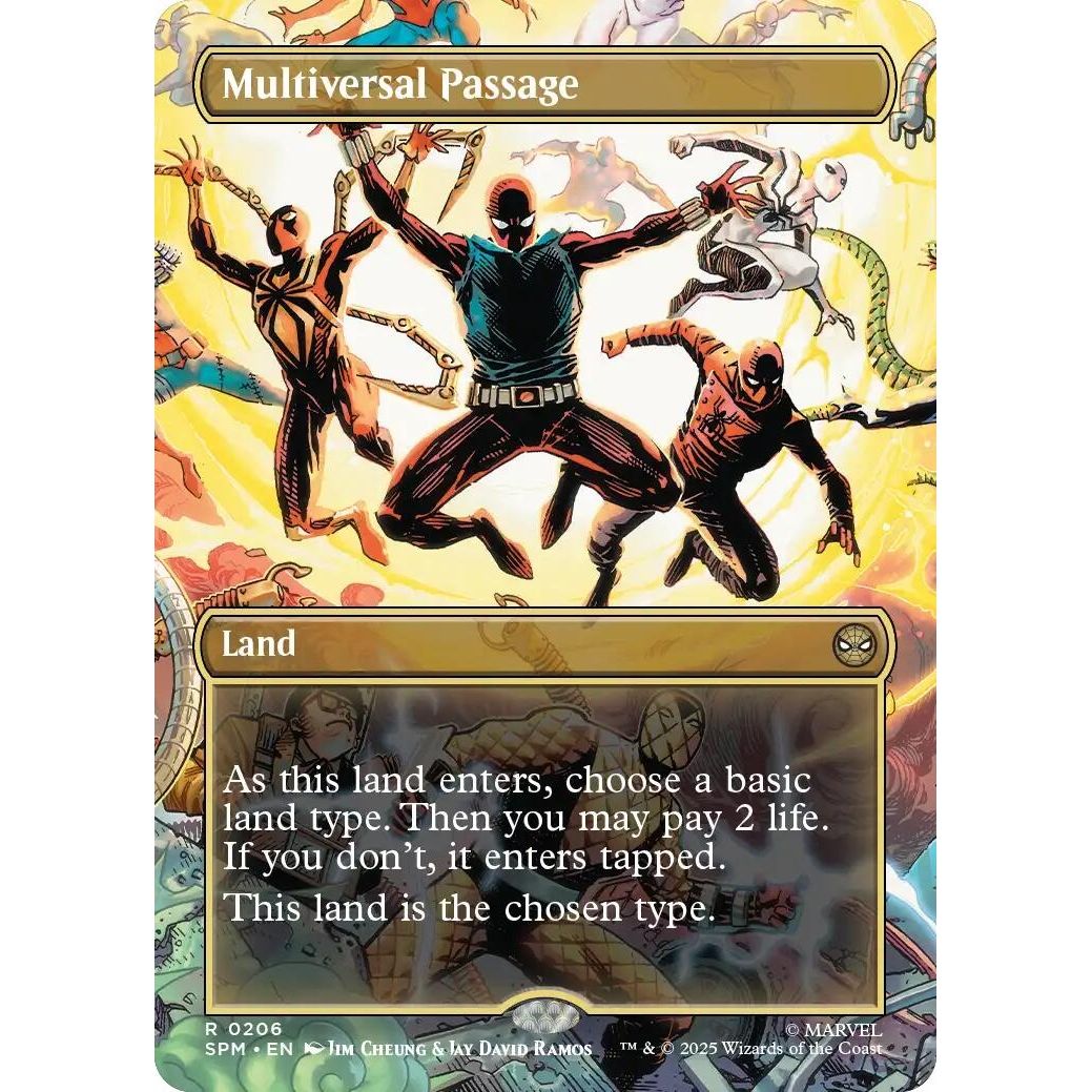 Image for Multiversal Passage (Borderless) (206) (SPM) - Magic: The Gathering